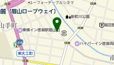 中井ガラス店の地図画像