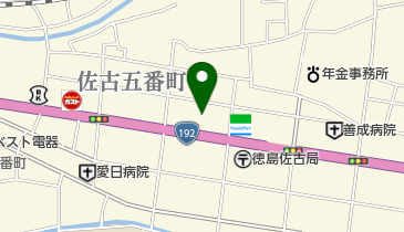 くつろぎや・さこの地図画像