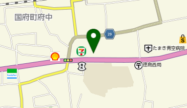 ホームファッション・カメイの地図画像