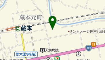 マルシン洋品店の地図画像