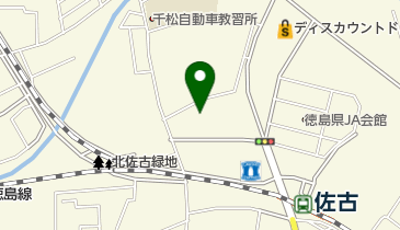 徳島県印刷工業組合の地図画像