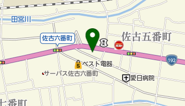 二輪館の地図画像