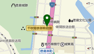 グループホーム徳島いちご苑の地図画像