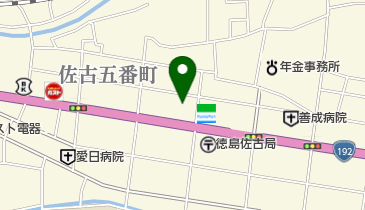 チャンス佐古店の地図画像