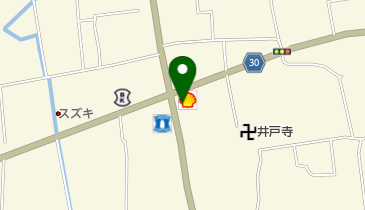 鮎喰川石油の地図画像