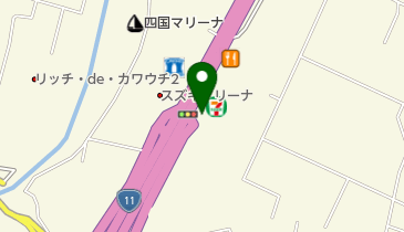 本田KOICHIわかめ商店の地図画像