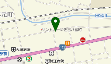 とーくぷらざ徳元の地図画像