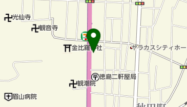 日の出楼の地図画像