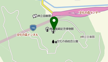 徳島県立文化の森ミュージアムショップの地図画像