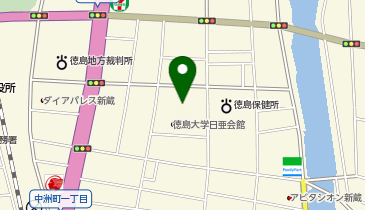 徳島大学 各種お問い合わせ 総合案内の地図画像