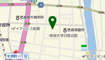 放送大学徳島学習センターの地図画像
