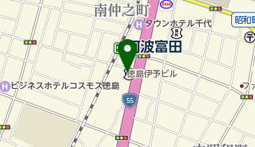 徳島伊予ビルの地図画像