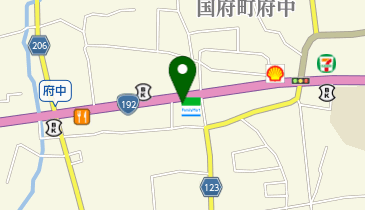 新開金物店の地図画像