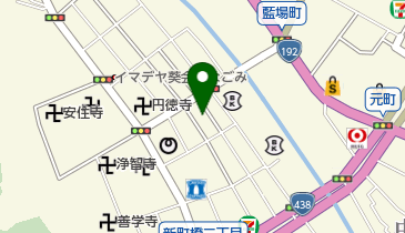 有限会社黒川勉強堂の地図画像