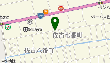 リヨン美容室の地図画像