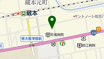 シューズショップトミナガの地図画像