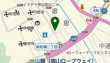四国税理士会徳島支部の地図画像