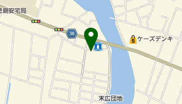 ノエビア化粧品徳島城東販社の地図画像