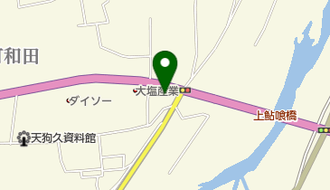 上田産業有限会社の地図画像