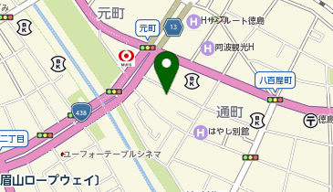 株式会社穴吹カレッジサービス徳島支店の地図画像