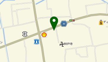 堀江自転車店の地図画像