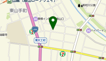 漆器蔵いちかわの地図画像