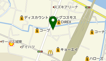 手芸センタードリーム徳島 住吉店の地図画像