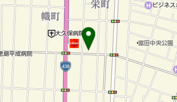 肉の西林の地図画像