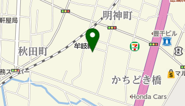 大麻比古神社の地図画像