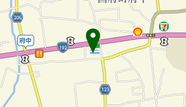 スナックかなえの地図画像