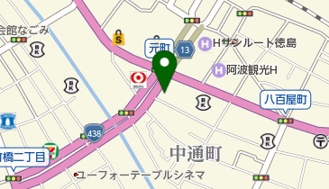 山内スポーツ 1階の地図画像