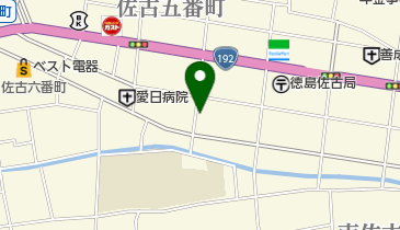 中野青果店の地図画像