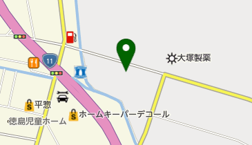 富田製薬株式会社徳島工場の地図画像