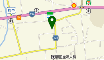 中本整骨院の地図画像