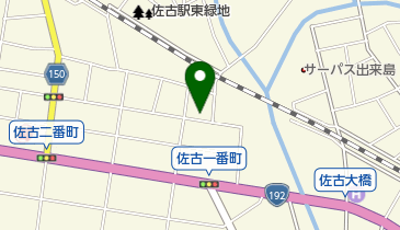 サロンネイジュの地図画像