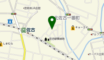 山野愛子どろんこ美容の地図画像