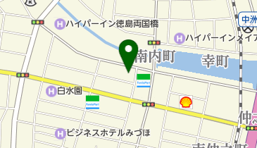 四国剣山森の天水の地図画像