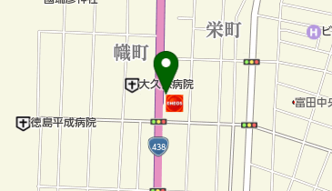 たい夢徳島大道店の地図画像