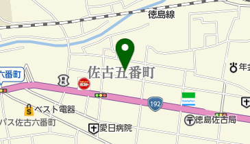 美野商店の地図画像