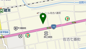 安芸陶器店の地図画像