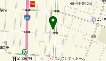 笹田ビューティサロンの地図画像