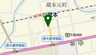 ニュー美容室の地図画像