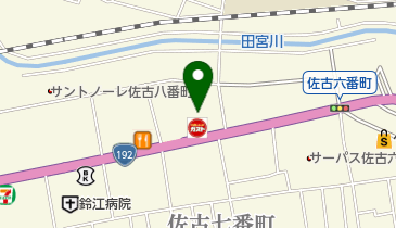 美容室トーコの地図画像