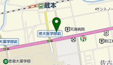 ミチコ美容室の地図画像