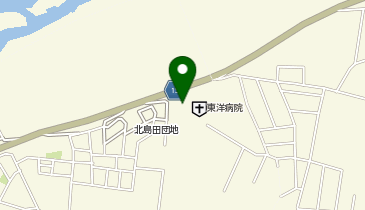 東洋病院の地図画像