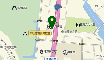 伊月病院 いちご訪問看護ステーションの地図画像