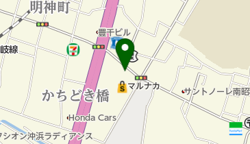 人魚苑の地図画像