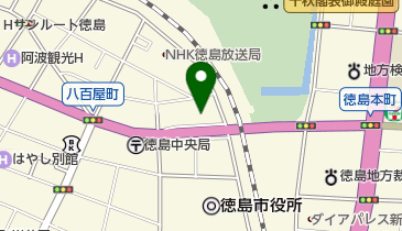 富国生命保険相互会社 徳島支社の地図画像