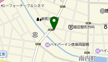 徳島麻雀倶楽部の地図画像