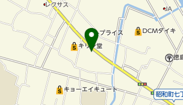 メガネショップ21の地図画像